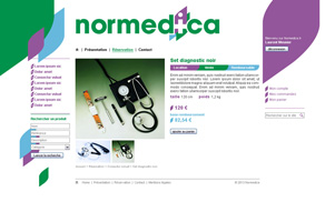 Normedica - page produit